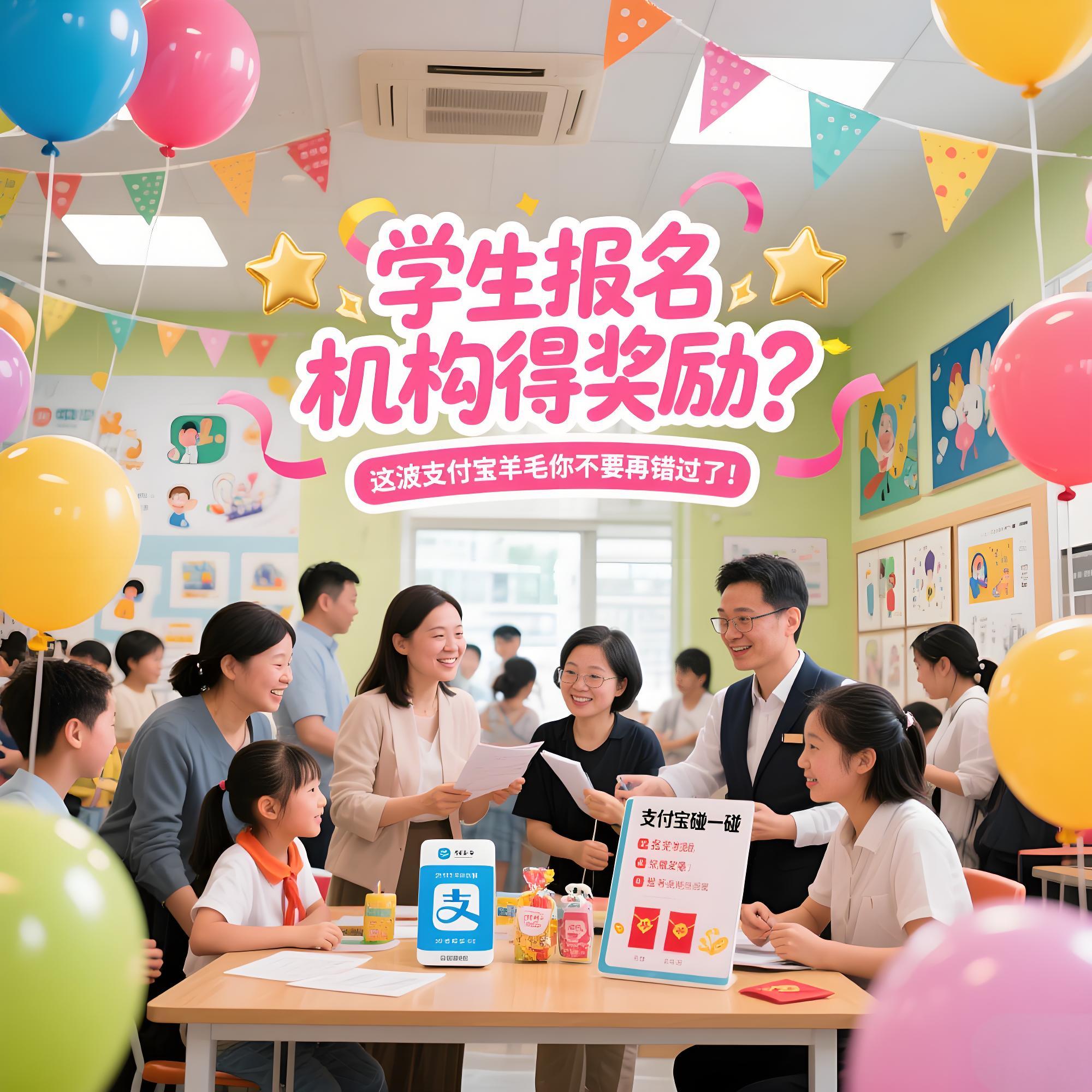 学生报名机构得奖励？这波支付宝羊毛你不要再错过了！